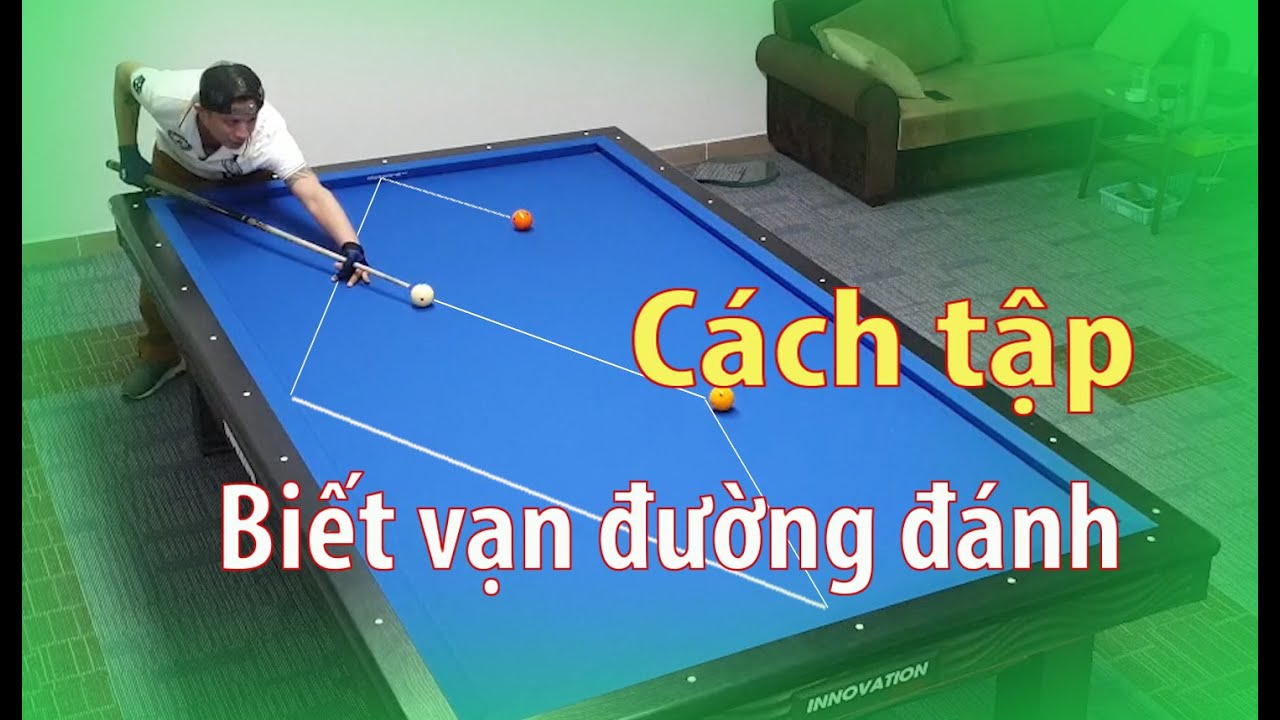 Học bida với Lê Khiêm – Chìa khóa tập Nhìn Đâu Cũng Thấy Đường – LE KHIEM BILLARD CHANNEL