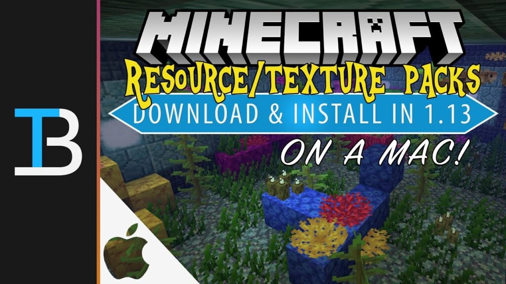 How to Download & Install Resource Packs/Texture Packs in Minecraft 1.13 on a Mac