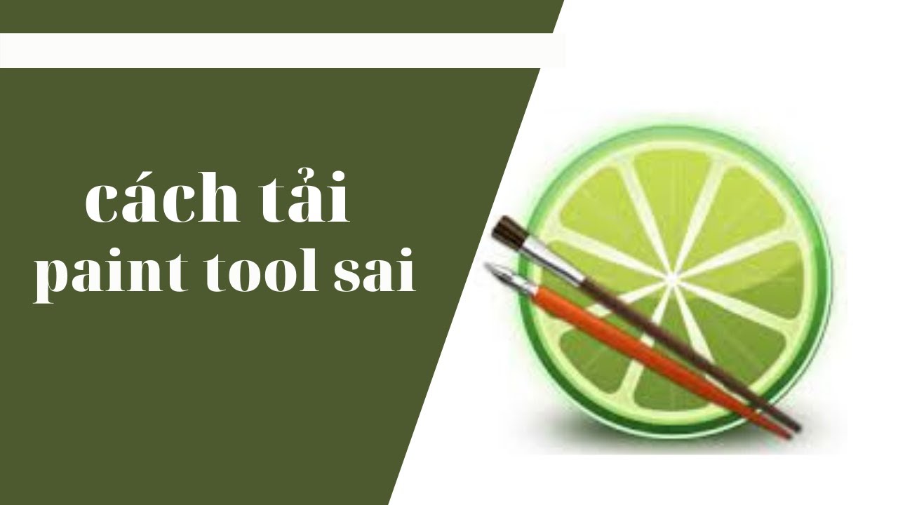 Hướng dẫn tải PAINT TOOL SAI full