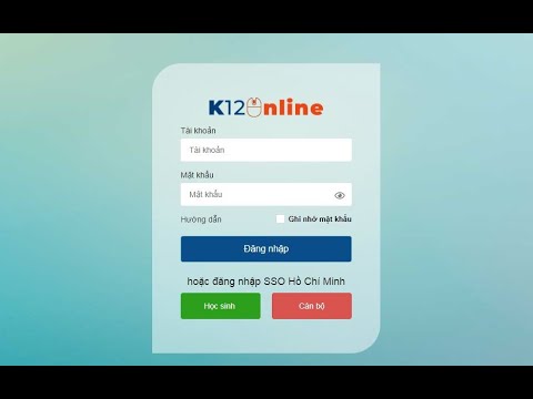 Hướng dẫn tải ứng dụng K12 Online trên điện thoại