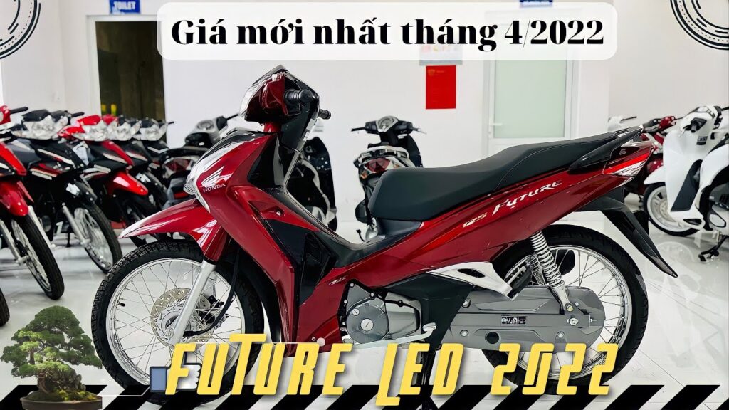 Review & báo giá future 2022 bánh căm & Future 2022 màu đỏ đen giá mới nhất tại honda hồng đức