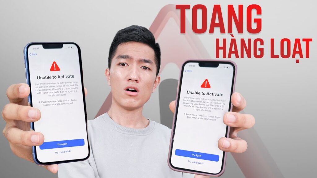 Server Apple ở Việt Nam lỗi – ĐỒNG LOẠT iPhone KHÔNG THỂ ACTIVE!?