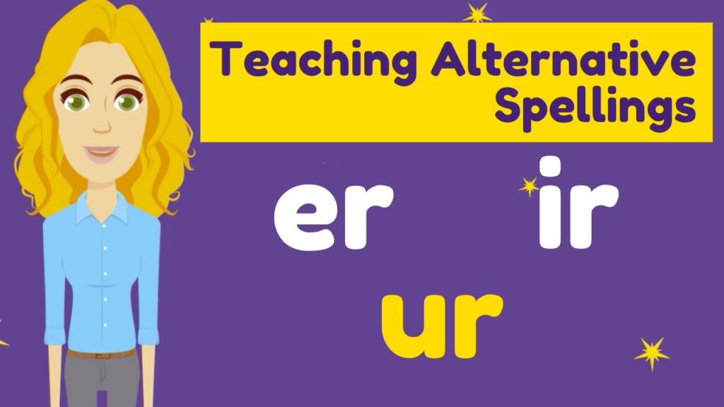 TEACHING TIPS for alternative spellings of ir words in Phonics Phase 5