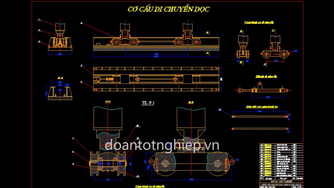 THIẾT KẾ MÁY ÉP CỌC TRONG XÂY DỰNG