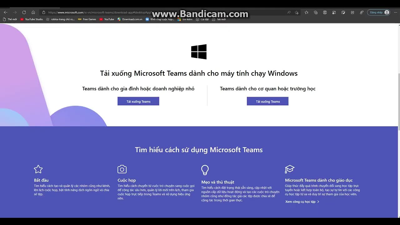 cách tải microsoft teams free?