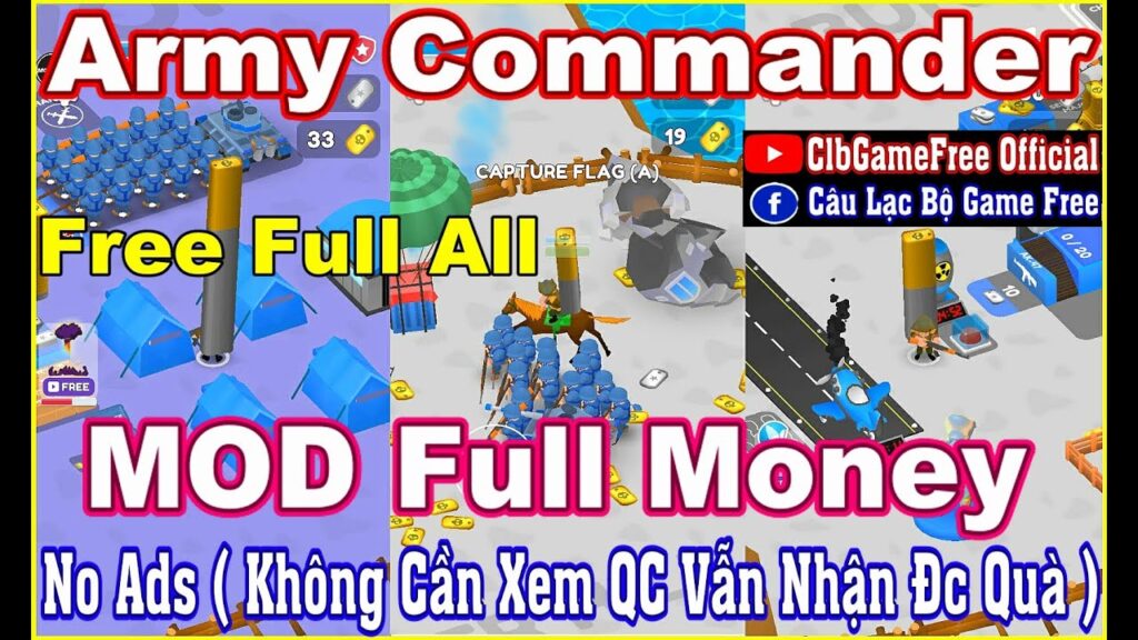 《MobileGame》A.R.M.Y Commander – Free Full All – Free Full Money – Game Chiến Thuật #