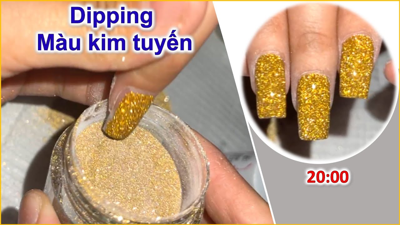 Cách làm Dipping nail nhanh mà chắc trong 20 phút | DuongNgan Nailsjobs