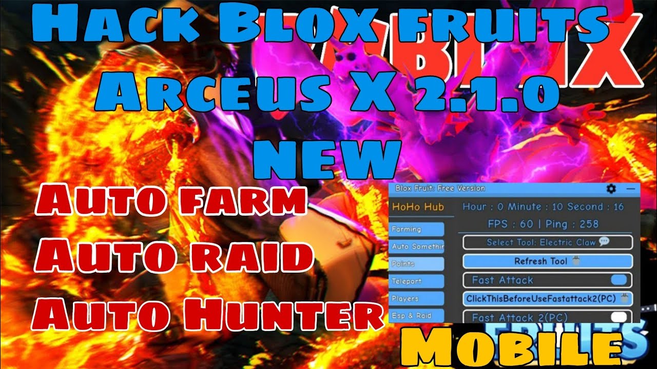 Cách tải bản hack Blox fruit 2.1.0 mới nhất trên điện thoại 🔥🔥🔥