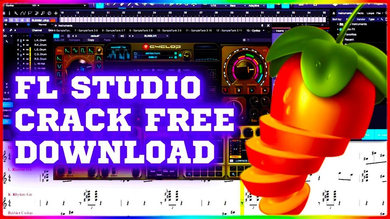 FREE CRACK FL STUDIO 🔥 FREE DOWNLOAD 🔥 FL STUDIO CRACK FULL VERSION 🔥 TUTORIAL MAY 2022