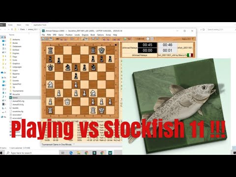 How to Download Stockfish 11 and Play against it !!(Windows 7/8/10)
