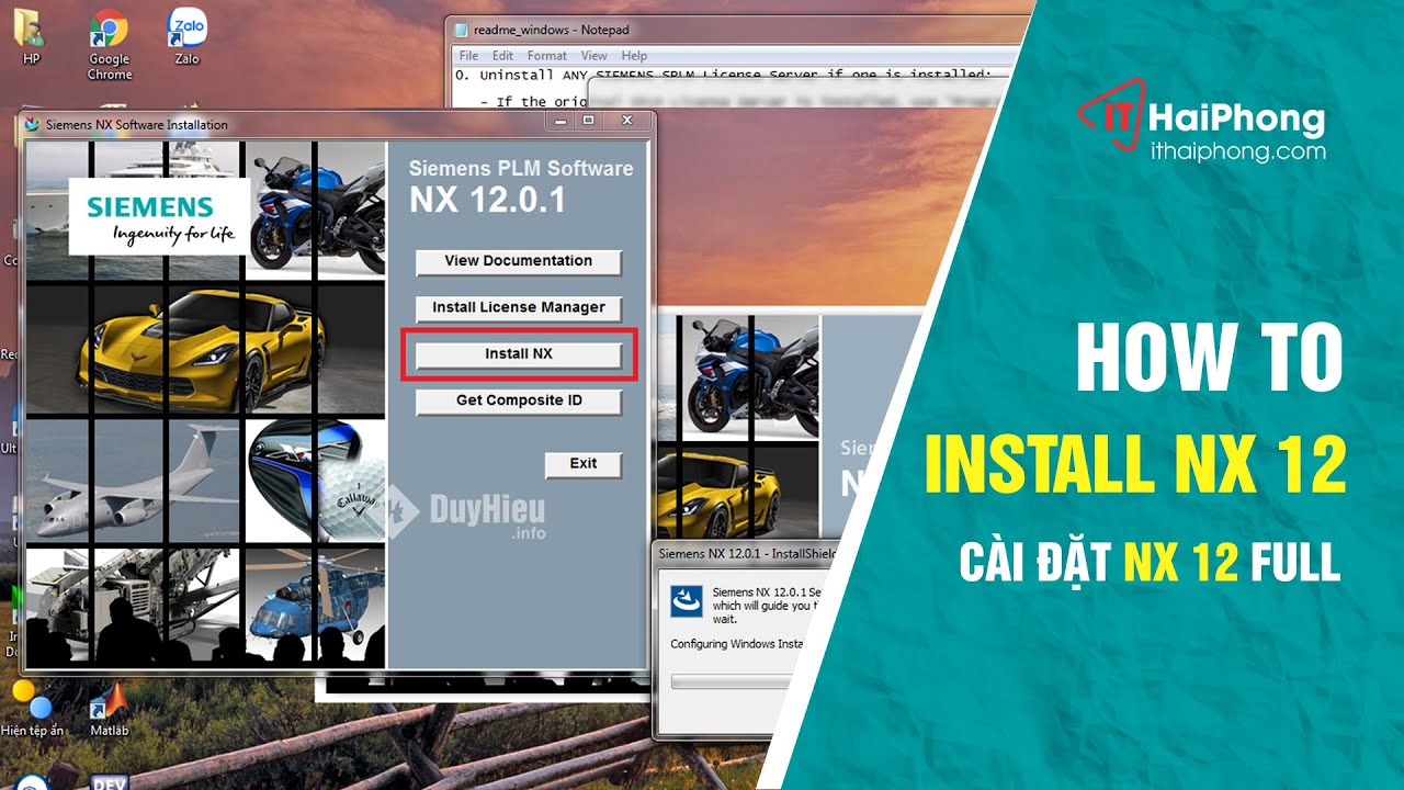 Hướng dẫn cài đặt phần mềm Siemens NX 12 – How to install NX 12