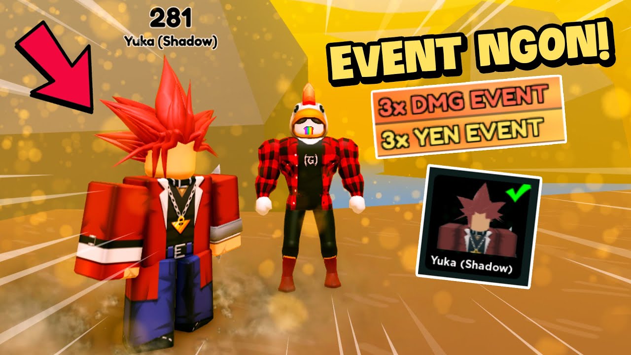 Roblox – Event Kép Và May Mắn Mình Mở Được SECRET Yugi Bóng Tối Trong Anime Fighters!