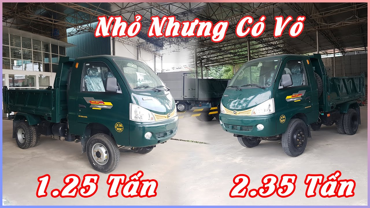 So Sánh Hoa Mai 1.25 Tấn Và Hoa Mai 2.35 Tấn Có Gì Khác Biệt