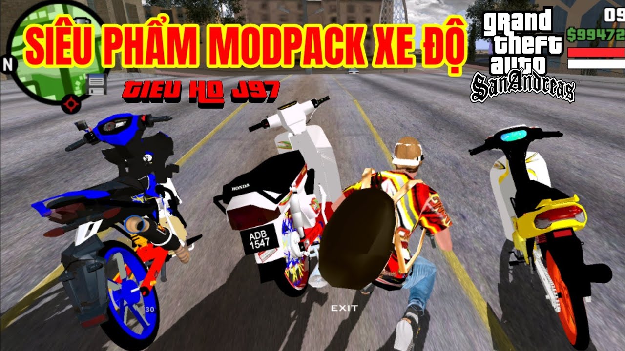 Cách Tải GTA San Mod Pack Xe Độ Việt Nam Siêu Phẩm Dream Chiến Yaz Náo Loạn Hồ Gươm