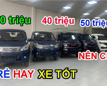 3 Mẫu Xe Tải Nhỏ Đáng Mua Hiện Nay Chi Tiết Giá Từng Loại