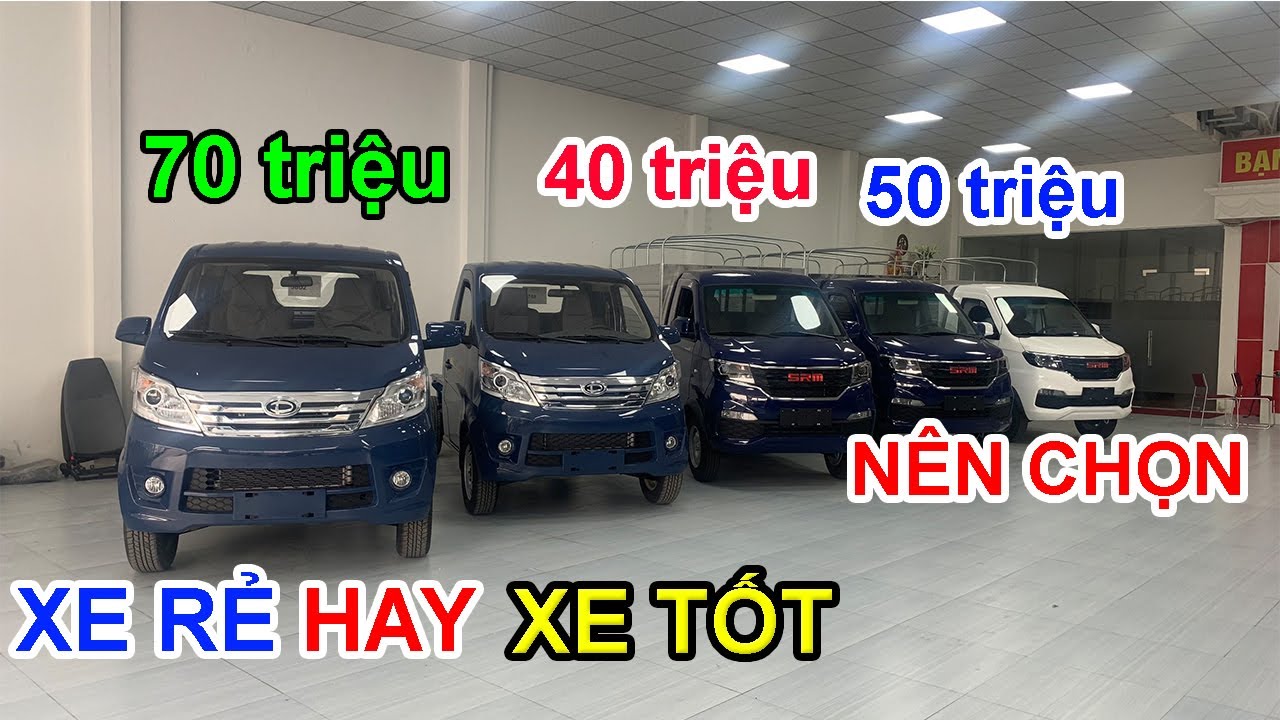 3 Mẫu Xe Tải Nhỏ Đáng Mua Hiện Nay Chi Tiết Giá Từng Loại