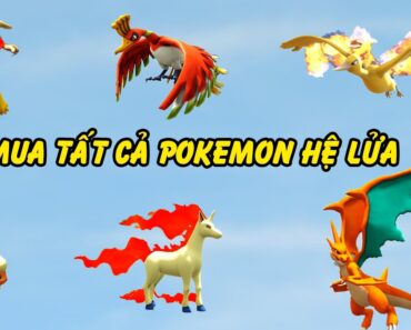 ARK – Mua tất cả Pokemon hệ Lửa để chống lại Rồng Hắc ám Zekrom | GHTG