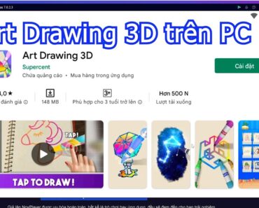 Art Drawing 3D PC – Cách tải & chơi mượt trên Máy tính, Laptop Windows
