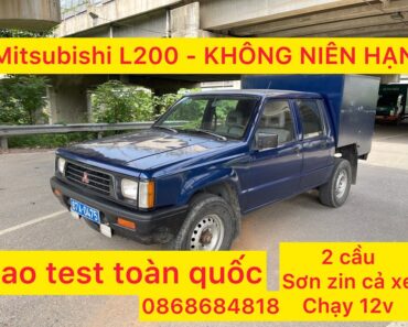 Bán Tải KHÔNG NIÊN HẠN | mitsubishi l200, Sx1998 , 2 cầu , sơn zin cả xe , Chất xe 12v zin |