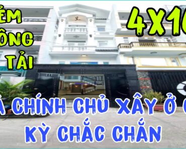 Bán nhà quận 12| (4 x 16m) hẻm thông xe tải tiện mở kinh doanh phường hiệp thành đường lê văn khương