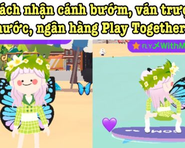 CÁCH NHẬN CÁNH BƯỚM, VÁN TRƯỢT NƯỚC, NGÂN HÀNG PLAY TOGETHER…