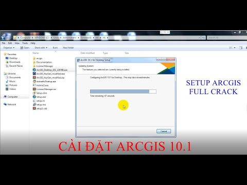 CÀI ĐẶT ARCGIS 10.1 – SETUP ARCGIS FULL CRACK