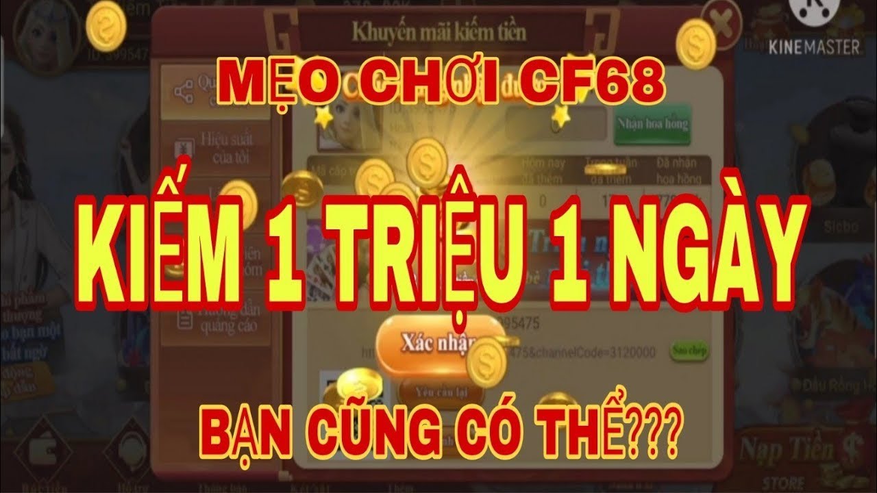 CF68 nhắc đến bạn mang 10m ăn sạch game luôn