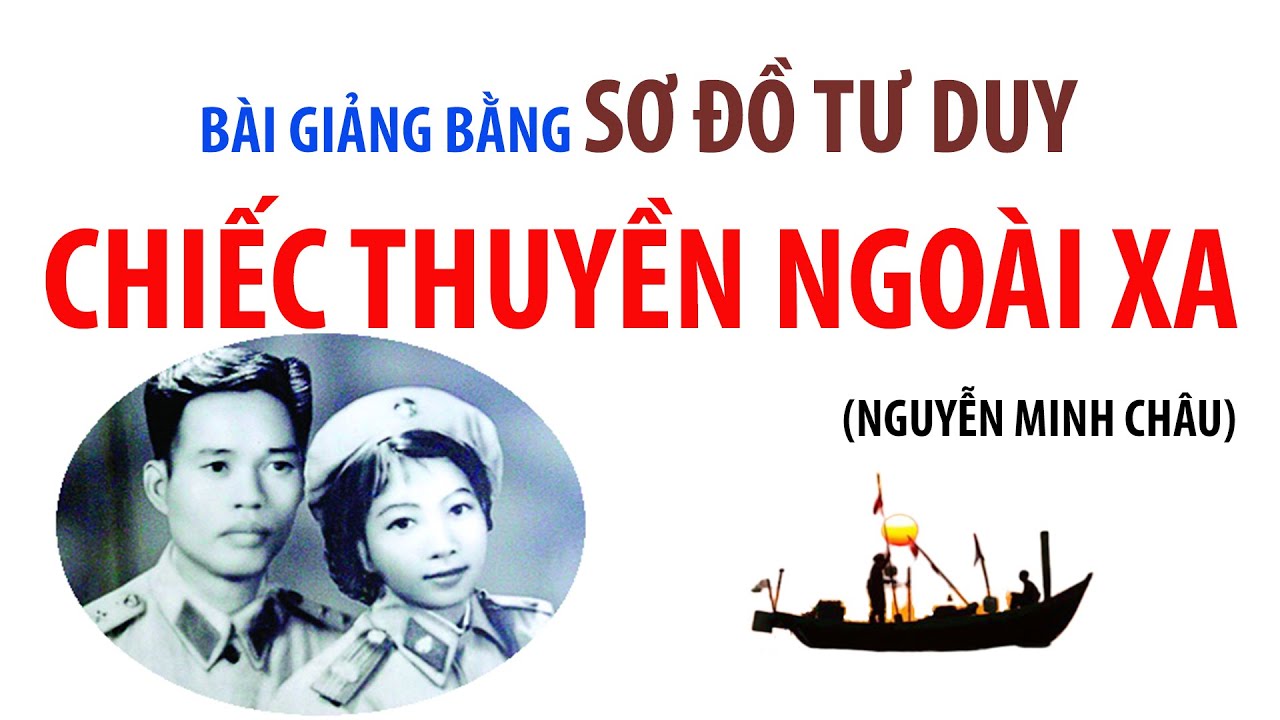 CHIẾC THUYỀN NGOÀI XA | Bài giảng bằng sơ đồ tư duy dễ hiểu nhất (Full)