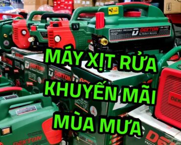 Các mẫu máy rửa xe chạy khuyến mãi mới nhất quá hấp dẫn |Máy Xây Dựng Hồng Nhiên