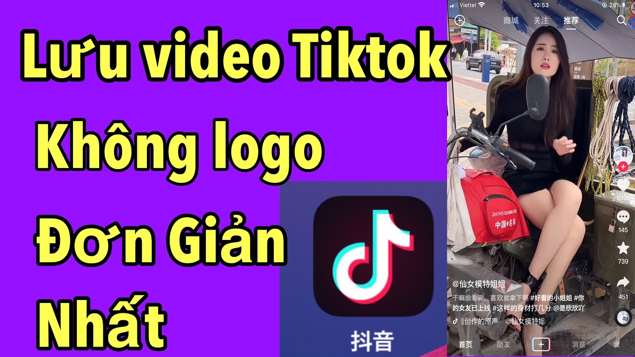 Cách Lưu Video Về Máy Không Có Id | Cách Tải Video TikTok Không Logo