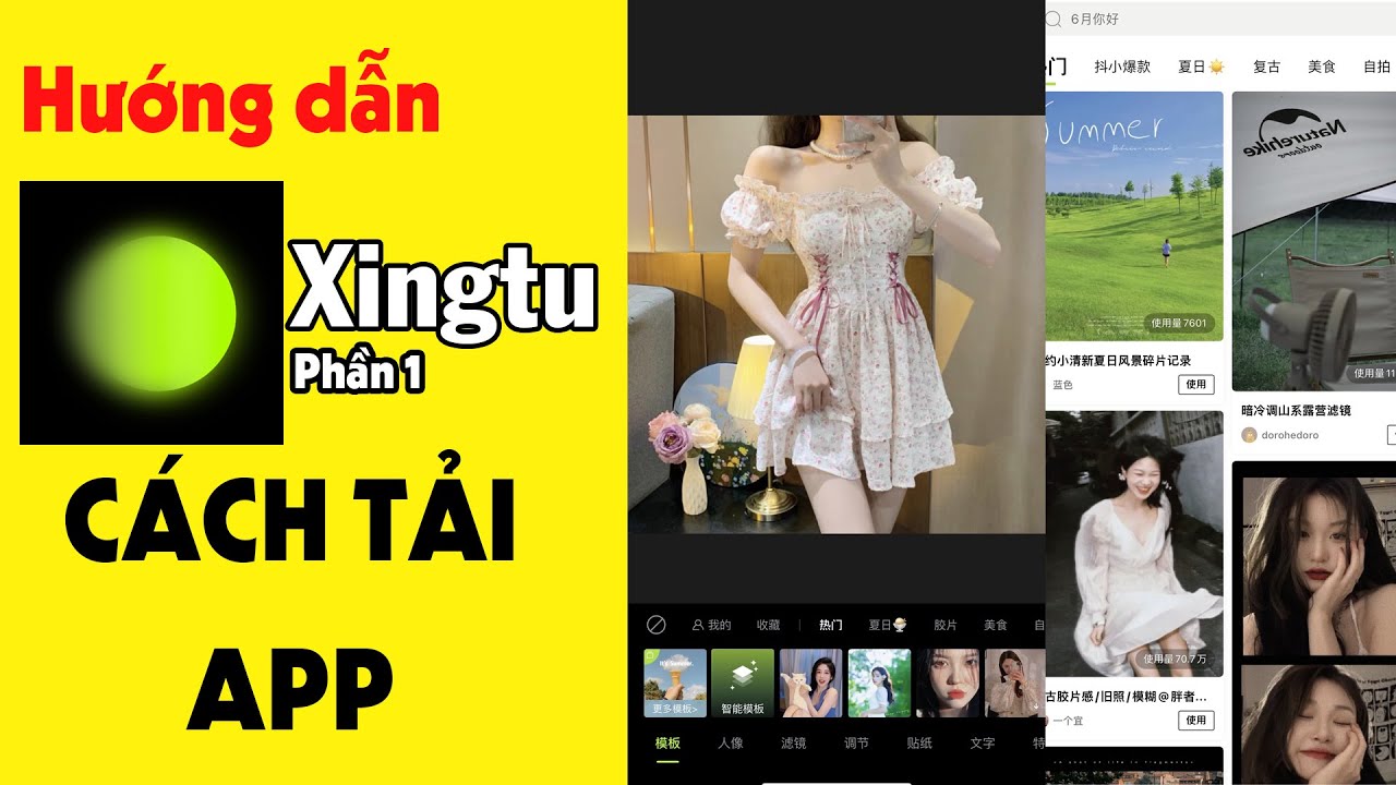 Cách Tải APP XINGTU (醒图) Trên Iphone Mới Nhất | Ứng dụng chỉnh ảnh Trung Quốc free | Nguyễn Hưng