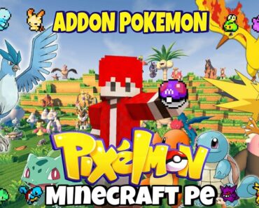 Cách Tải Addon Mod Pixelmon Minecraft Pe 1.18+ PokémonCraft