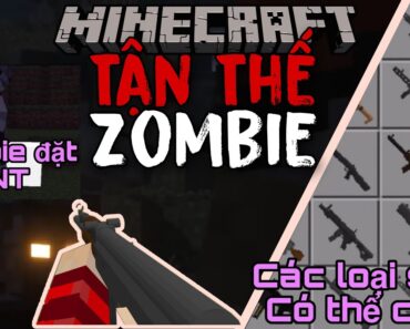 Cách Tải Addon/Mod Tận Thế Zombie Cực Giống PC | How To Dowload Zombie Apocalypse In MCPE 1.17-1.18