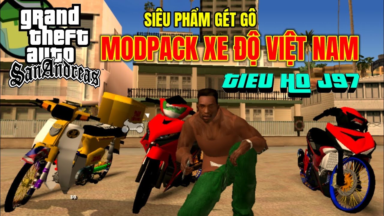 Cách Tải GTA San Mod Pack Xe Độ Việt Nam Siêu Phẩm Náo Loạn Hồ Gươm Full Mã Lực Cảm Giác Mạnh