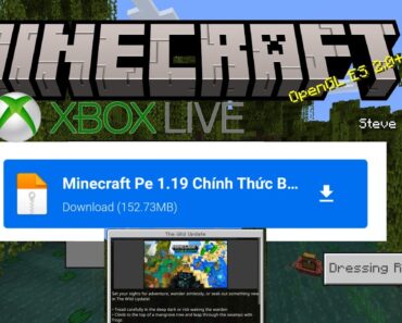 Cách Tải Minecraft PE 1.19.0.05 The Wild Update Chính Thức Mới Nhất, Tiếng Việt – MCPE 1.19 Official