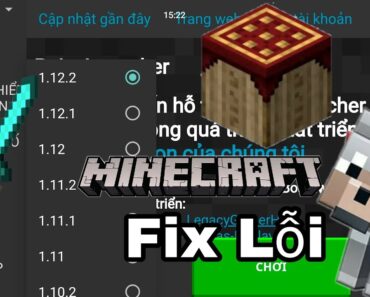 Cách Tải Pojavlaucher Minecraft Pc Trên Điện Thoại Fix Lỗi Không Chơi Được.