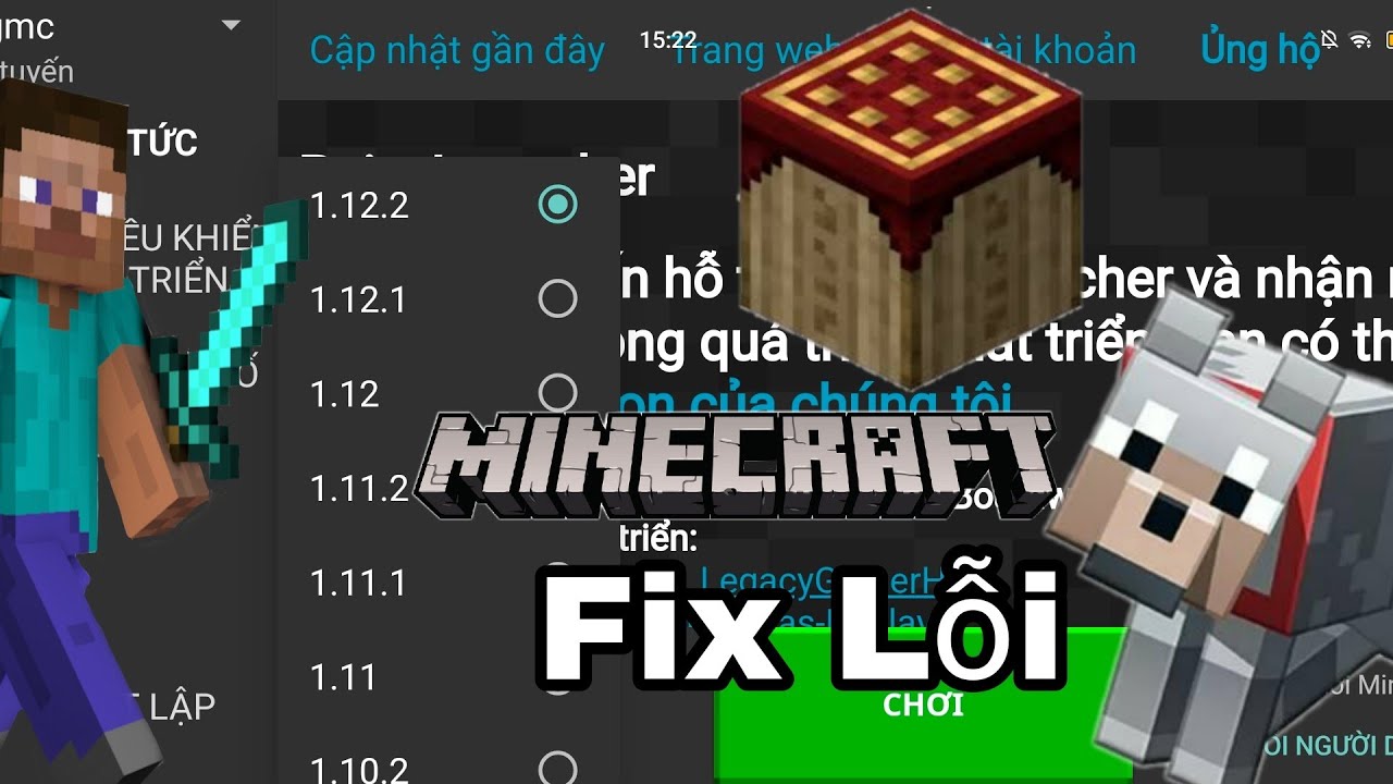 Cách Tải Pojavlaucher Minecraft Pc Trên Điện Thoại Fix Lỗi Không Chơi Được.