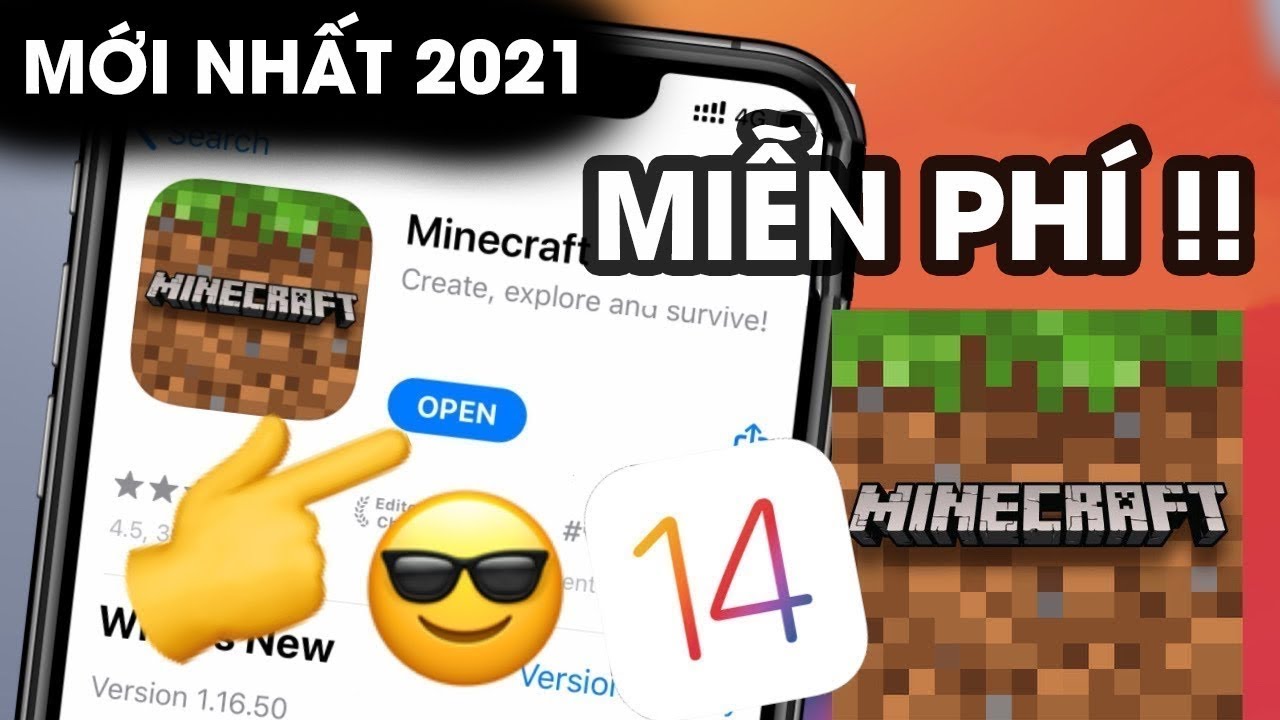 Cách tải MINECRAFT FREE trên ios mới nhất 2022 (100%)