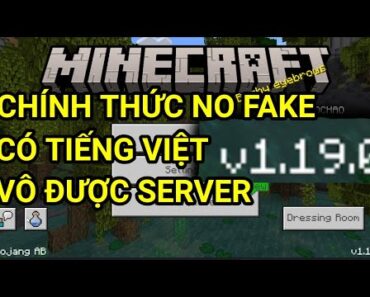 Cách tải Minecraft 1.19.0 chính thức có tiếng việt, vô được server, tải miễn phí 2022