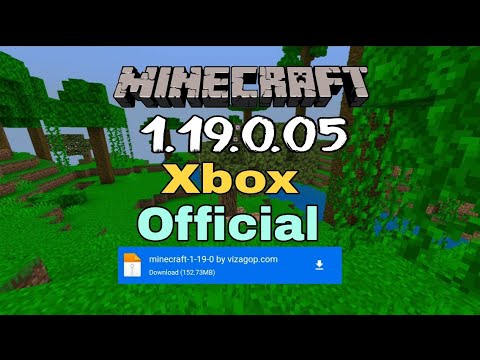 Cách tải Minecraft PE 1.19.0.05 Chính Thức,Xbox, Official,Tiếng Việt,..