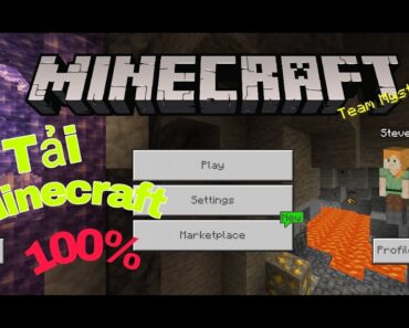 Cách tải Minecraft trên điện thoại