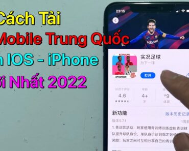 Cách tải PES Mobile Trung Quốc iOS – iPhone / Tải PES Mobile China – Mới Nhất 2022