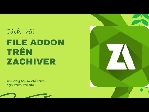 Cách tải file addon