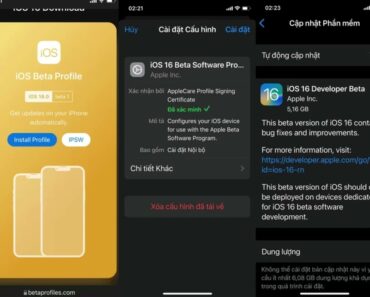 Cách tải iOS 16 phiên bản thử nghiệm