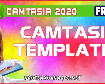 Camtasia Template Free  – Chia sẽ mẫu làm intro và Cách sử dụng