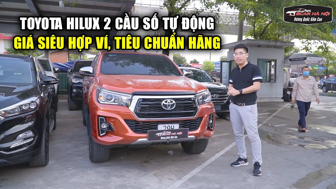 Chỉ Từ 268 Triệu Có Ngay Bán Tải Toyota Hilux 2 Cầu, Cao Cấp 2019 Cho Các Bác | 0965.525.989