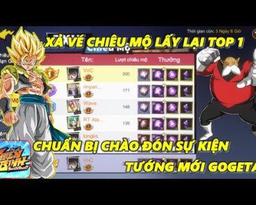 Chiến Binh Truyền Thuyết – Xả Thêm 100 Vé Chiêu Mộ Quy Lão Lấy TOP 1, Chuẩn Bị Sự Kiện Ra Mắt Gogeta