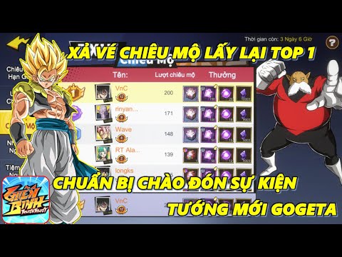 Chiến Binh Truyền Thuyết – Xả Thêm 100 Vé Chiêu Mộ Quy Lão Lấy TOP 1, Chuẩn Bị Sự Kiện Ra Mắt Gogeta