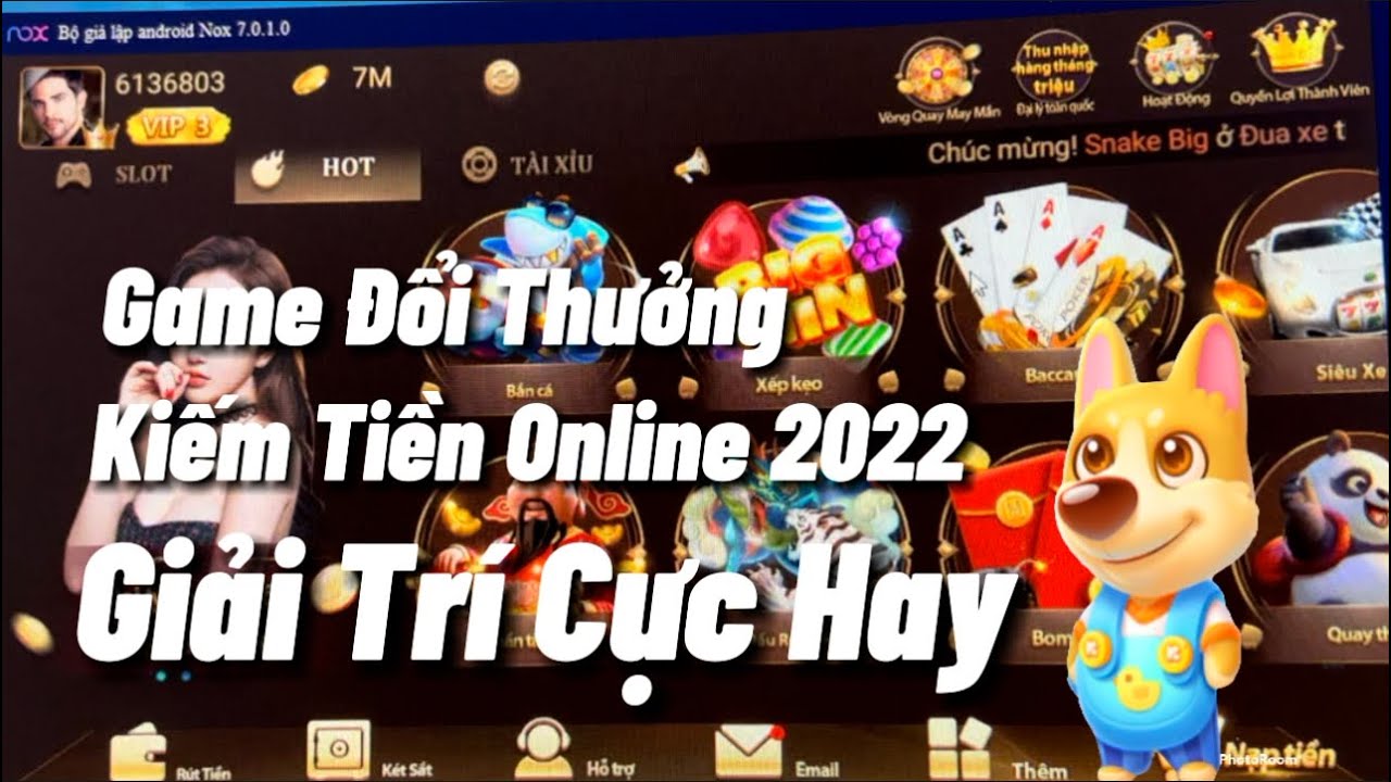 Chơi game kiếm tiền online giải trí tại nhà cực hay với game kiếm tiền