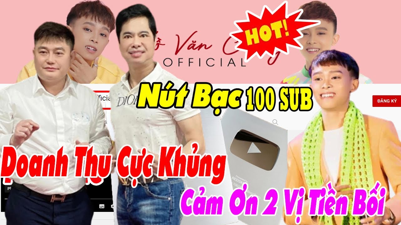 Cực Vui: Hé Lộ Số Tiền Cực Khủng Hồ Văn Cường Nhận Được Từ Kênh Youtube Bầu Thụy Tặng, CĐM Ngỡ Ngàng